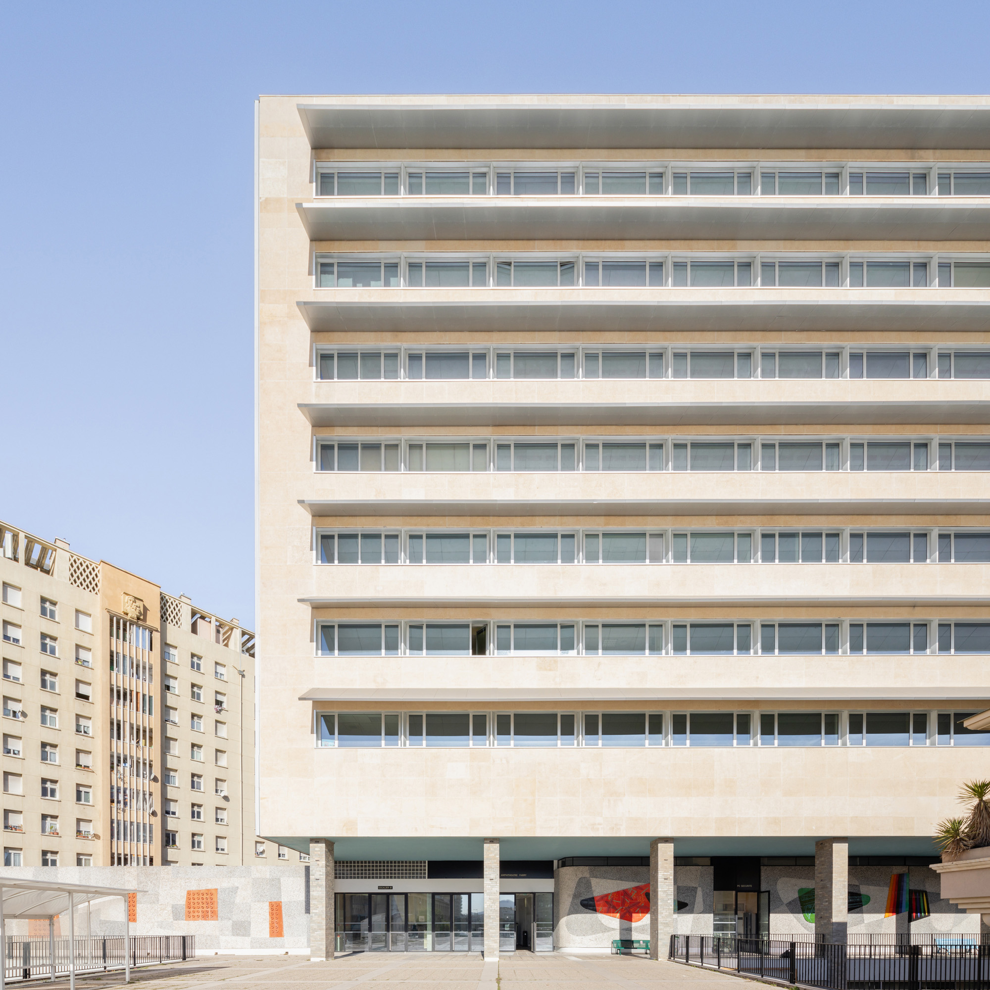 8 & 1/2 – Réhabilitation des façades du batiment 5